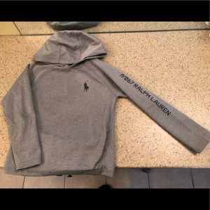 BOYS POLO REFLECTIVE HOODIE